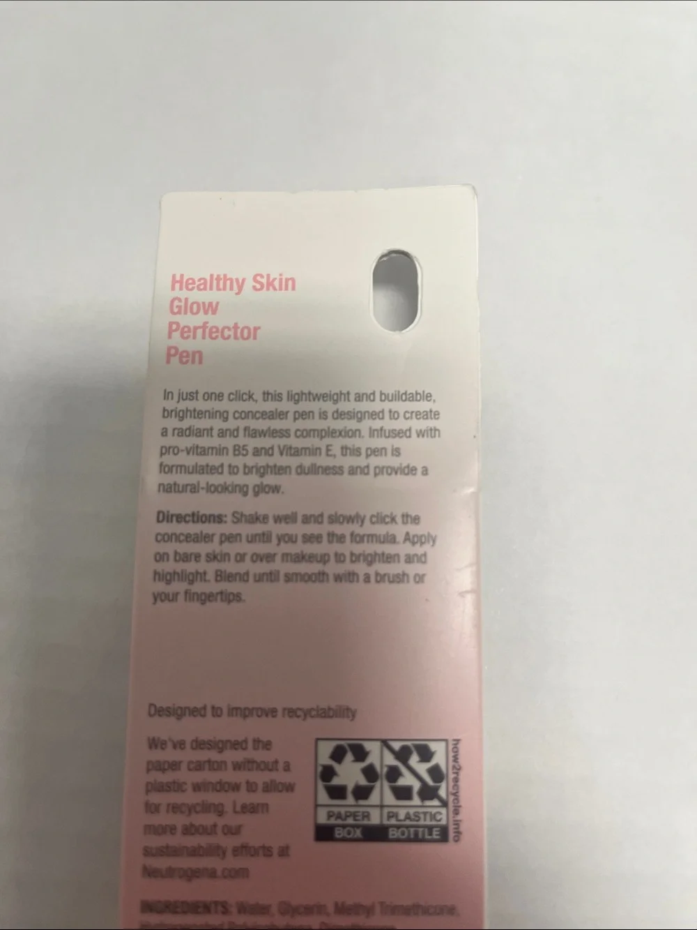 NWT Neutrogena Glow Perfector Pen Deep